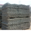 Galvanizado o PVC Gabion Box Factory / red de alambre hexagonal / jaula de piedra